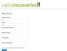 Tablet Screenshot of capitalrecoveries.co.uk